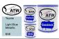 Preview: Toyota, Light Blue Metallic, 8A8: 1L Lackdose + 1L Klarlack + 500ml Härter - Set, von ATW Autoteile West.
